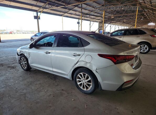 3KPC24A38KE046709 2019 HYUNDAI ACCENT Silver Հետևի ձախ