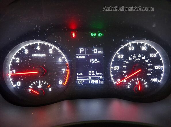 3KPC24A38KE046709 2019 HYUNDAI ACCENT Silver Սարքավորումների վահանակի տեսք