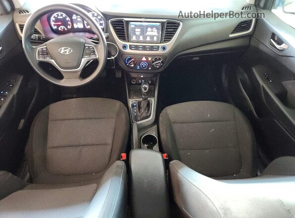 3KPC24A38KE046709 2019 HYUNDAI ACCENT Silver Առջևի վահանակի տեսք