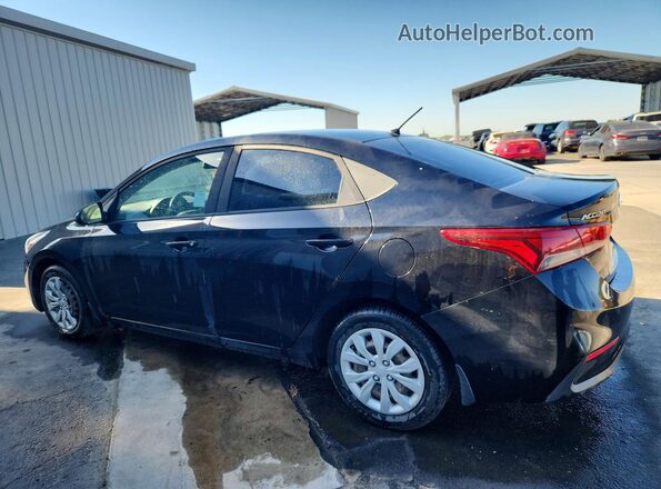 3KPC24A38KE052350 2019 HYUNDAI ACCENT Black Հետևի ձախ