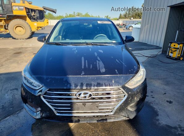 3KPC24A38KE052350 2019 HYUNDAI ACCENT Black Դիմացի տեսք