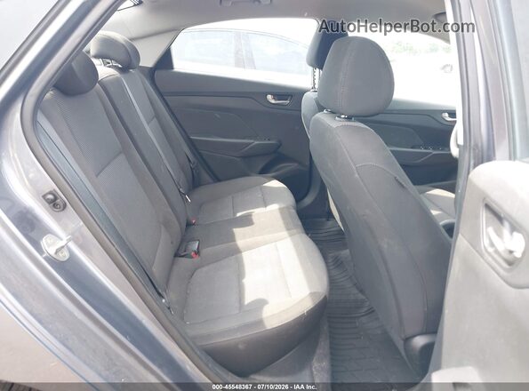 3KPC24A38KE054373 2019 HYUNDAI ACCENT Gray Widok naklejki z numerem VIN
