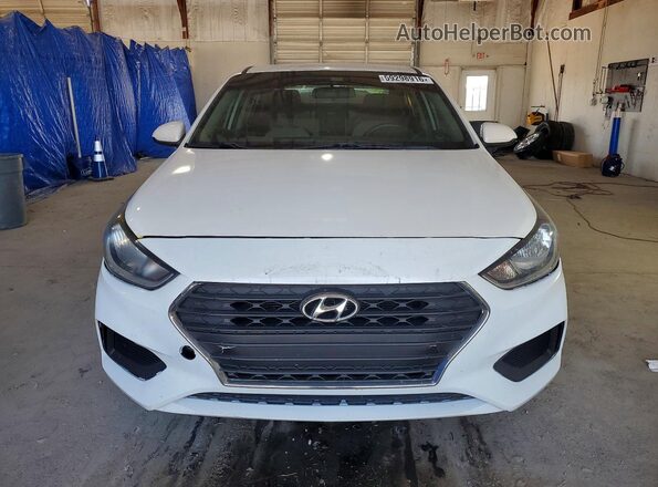 3KPC24A38KE088183 2019 HYUNDAI ACCENT White Front view
