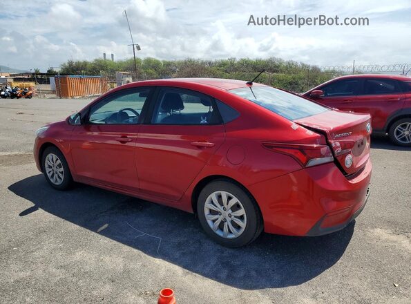 3KPC24A39KE047190 2019 HYUNDAI ACCENT Red Задня ліва чверть