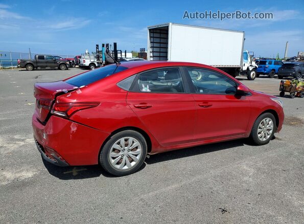 3KPC24A39KE047190 2019 HYUNDAI ACCENT Red Задня права чверть