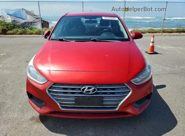 3KPC24A39KE047190 2019 HYUNDAI ACCENT Red Вид спереду