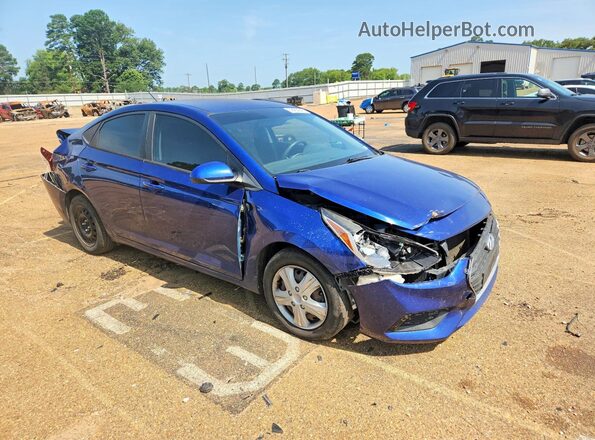 3KPC24A39KE076026 2019 HYUNDAI ACCENT Blue Front right