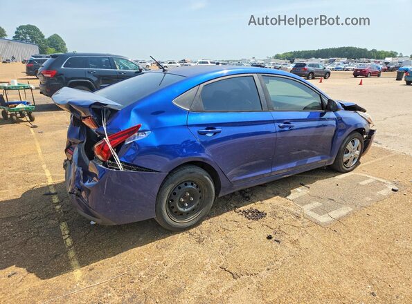 3KPC24A39KE076026 2019 HYUNDAI ACCENT Blue Rear right