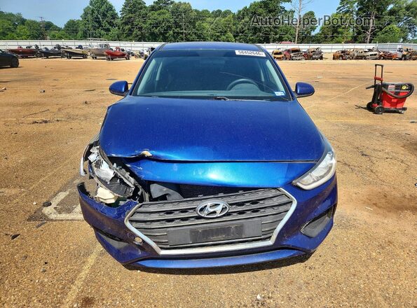 3KPC24A39KE076026 2019 HYUNDAI ACCENT Blue Front view