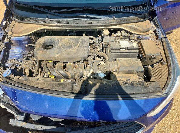 3KPC24A39KE076026 2019 HYUNDAI ACCENT Blue Rear interior view
