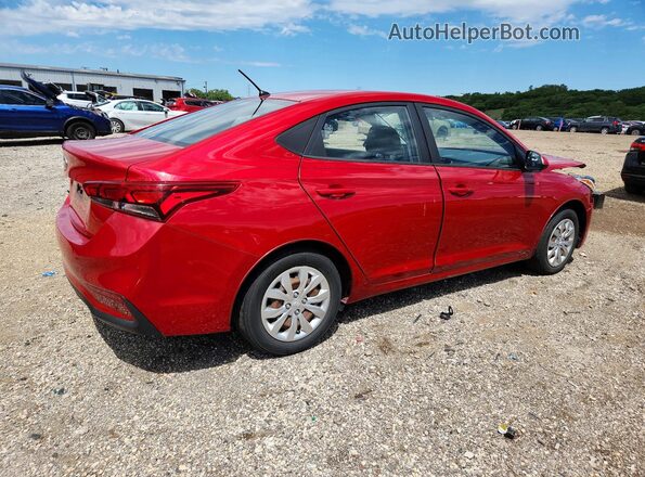3KPC24A3XKE045139 2019 HYUNDAI ACCENT Красный Задняя правая четверть