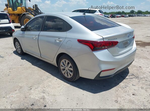 3KPC24A3XKE050275 2019 HYUNDAI ACCENT Silver Trasero izquierdo