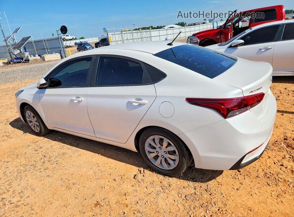 3KPC24A3XKE058196 2019 HYUNDAI ACCENT White Rear left