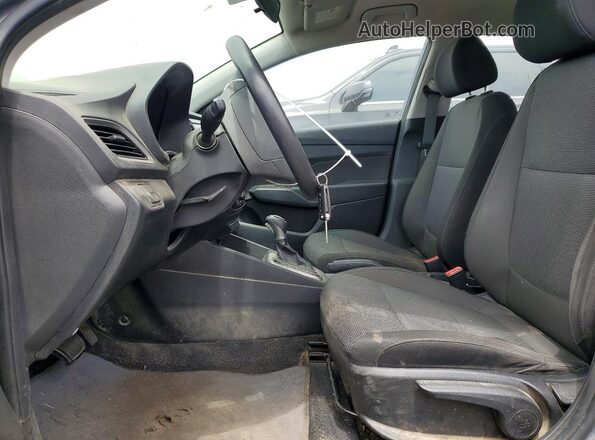 3KPC24A3XKE071384 2019 HYUNDAI ACCENT Gray Vista interior delantera