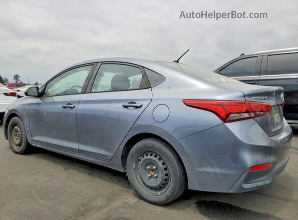 3KPC24A3XKE071384 2019 HYUNDAI ACCENT Gray Trasero izquierdo