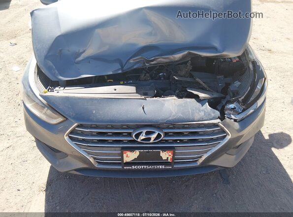 3KPC24A3XKE071840 2019 HYUNDAI ACCENT Серый Вид спереди