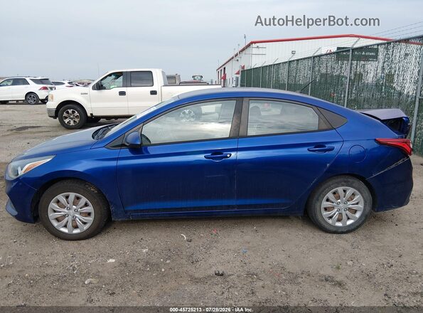 3KPC24A60LE110544 2020 HYUNDAI ACCENT Blue Панорамний вид салону 360°