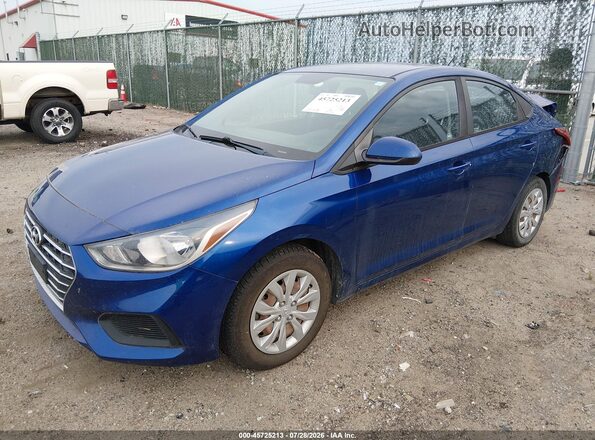3KPC24A60LE110544 2020 HYUNDAI ACCENT Blue Передня ліва чверть