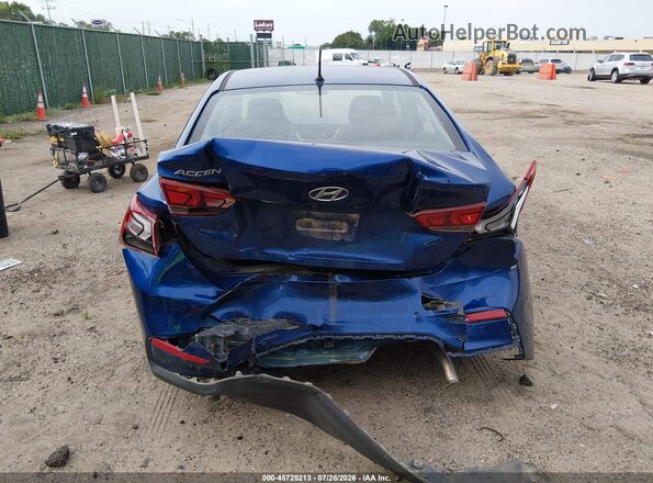 3KPC24A60LE110544 2020 HYUNDAI ACCENT Blue 