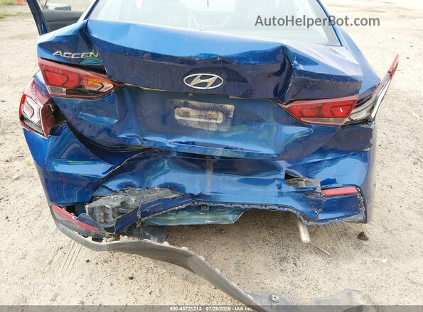 3KPC24A60LE110544 2020 HYUNDAI ACCENT Blue Вид спереду