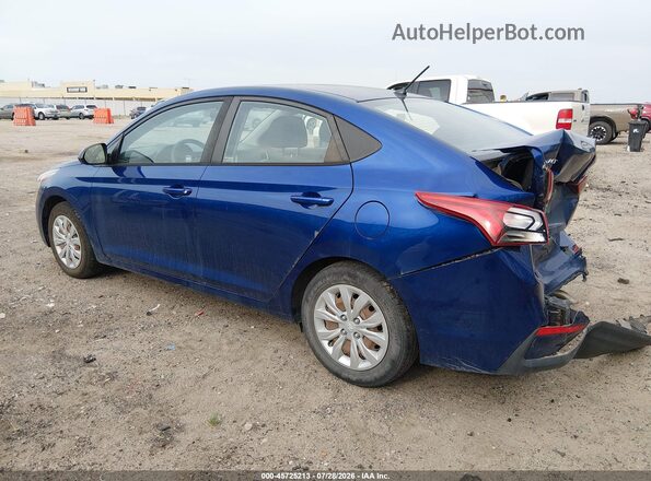 3KPC24A60LE110544 2020 HYUNDAI ACCENT Blue Задня ліва чверть
