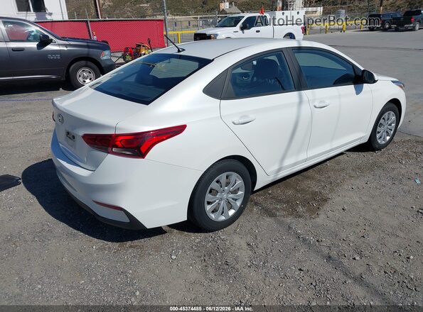 3KPC24A60LE118451 2020 HYUNDAI ACCENT White Trasero derecho