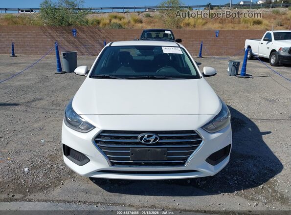 3KPC24A60LE118451 2020 HYUNDAI ACCENT White Vista interior trasera
