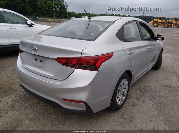 3KPC24A60ME129841 2021 HYUNDAI ACCENT Silver Задня права чверть
