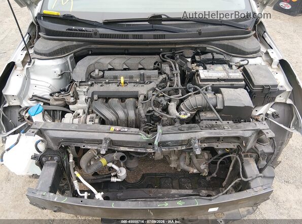 3KPC24A60ME129841 2021 HYUNDAI ACCENT Silver Вид ззаду