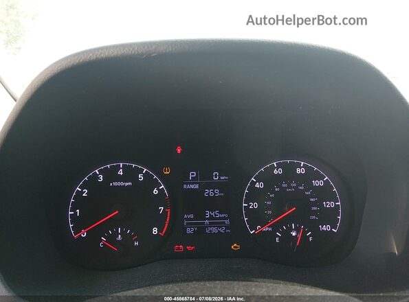 3KPC24A60ME130472 2021 HYUNDAI ACCENT Silver Widok tylnych siedzeń