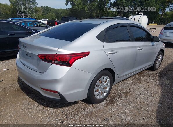 3KPC24A60ME130472 2021 HYUNDAI ACCENT Silver Tył prawy