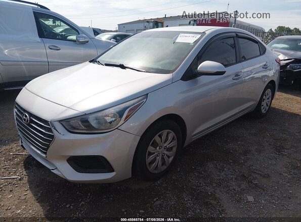 3KPC24A60ME130472 2021 HYUNDAI ACCENT Silver Przód lewy