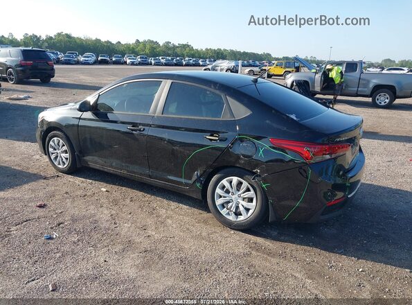 3KPC24A60ME146333 2021 HYUNDAI ACCENT Черный Задняя левая четверть