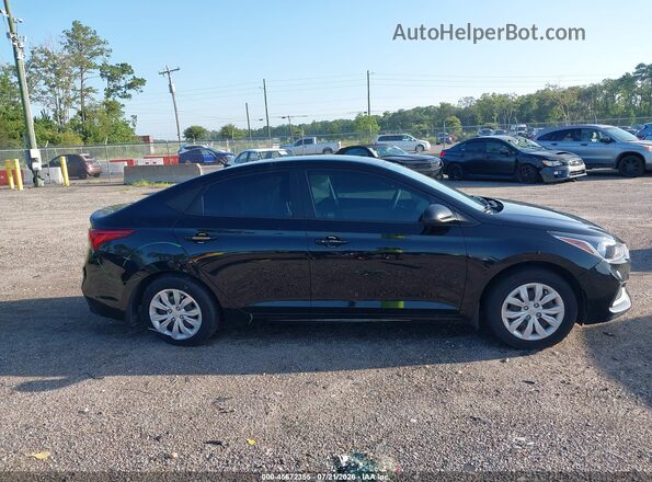 3KPC24A60ME146333 2021 HYUNDAI ACCENT Черный Вид задней части салона