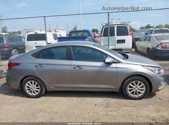 3KPC24A60NE166423 2022 HYUNDAI ACCENT Серебряный Вид задней части салона