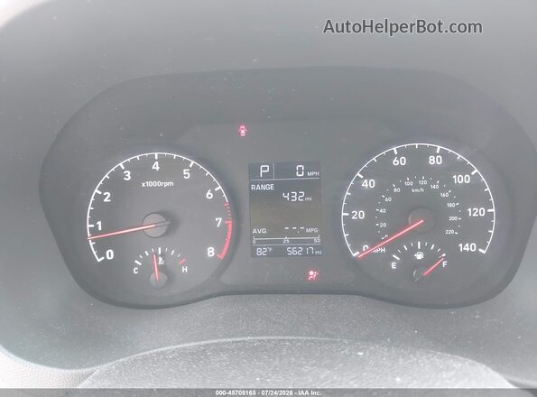3KPC24A60NE166423 2022 HYUNDAI ACCENT Серебряный Вид задних сидений