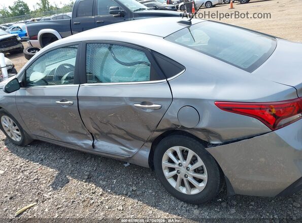 3KPC24A60NE166423 2022 HYUNDAI ACCENT Серебряный Панорамный вид салона 360°