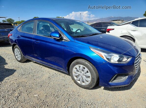 3KPC24A60NE174375 2022 HYUNDAI ACCENT Blue Передня права чверть
