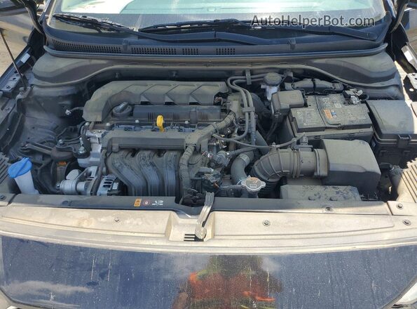 3KPC24A60NE175672 2022 HYUNDAI ACCENT Black Vista interior trasera