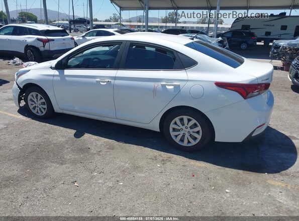 3KPC24A61LE107507 2020 HYUNDAI ACCENT White Սալոնի 360 աստիճան տեսք