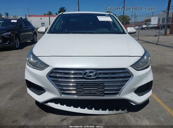 3KPC24A61LE107507 2020 HYUNDAI ACCENT White Սարքավորումների վահանակի տեսք