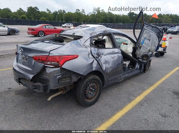 3KPC24A61LE119852 2020 HYUNDAI ACCENT Gray Задня права чверть