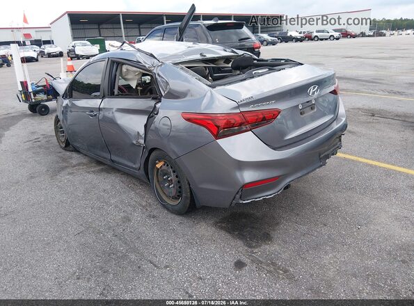 3KPC24A61LE119852 2020 HYUNDAI ACCENT Gray Задня ліва чверть