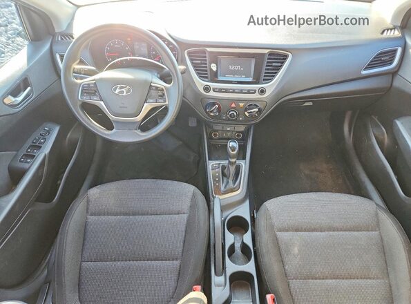 3KPC24A61LE122461 2020 HYUNDAI ACCENT Gray წინა პანელის ხედი