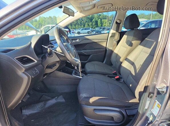 3KPC24A61LE122461 2020 HYUNDAI ACCENT Gray წინა სალონის ხედი