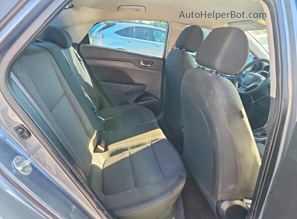 3KPC24A61LE122461 2020 HYUNDAI ACCENT Gray უკანა სავარძლების ხედი