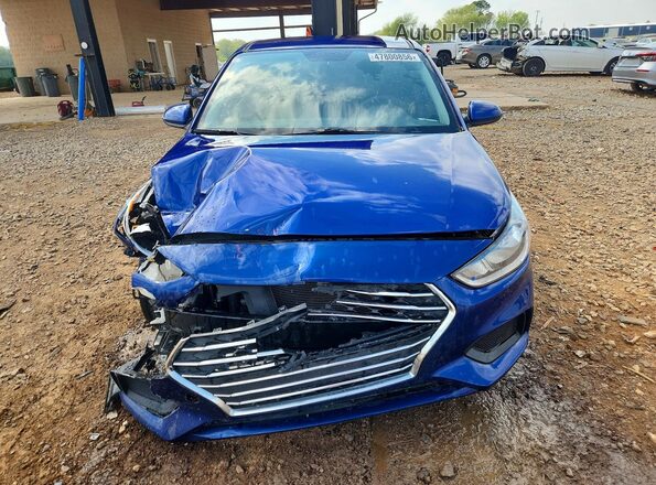 3KPC24A61ME128925 2021 HYUNDAI ACCENT Blue Դիմացի տեսք
