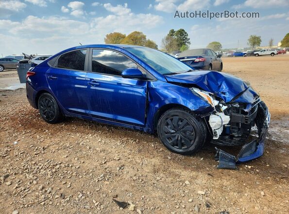 3KPC24A61ME128925 2021 HYUNDAI ACCENT Blue Առջևի աջ