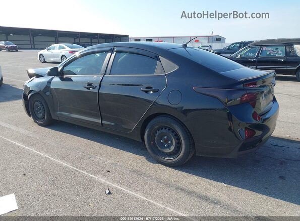 3KPC24A61ME134160 2021 HYUNDAI ACCENT Черный Задняя левая четверть