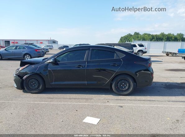 3KPC24A61ME134160 2021 HYUNDAI ACCENT Черный Вид задней части салона